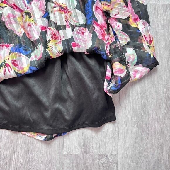 Floral Flowy Maxi Dress M - Picture 5 of 7